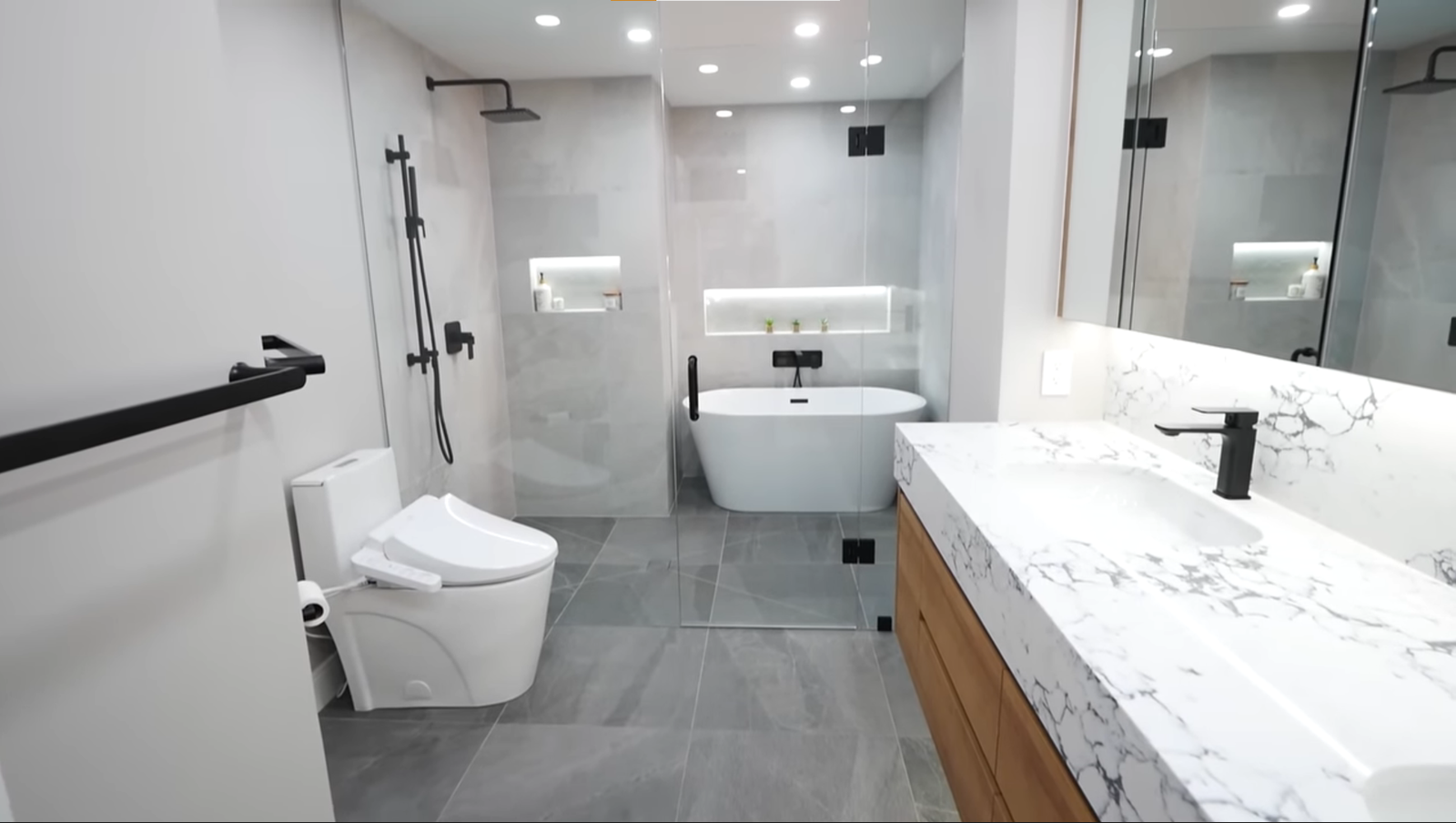 Shower remodel project example 1 Marietta GA