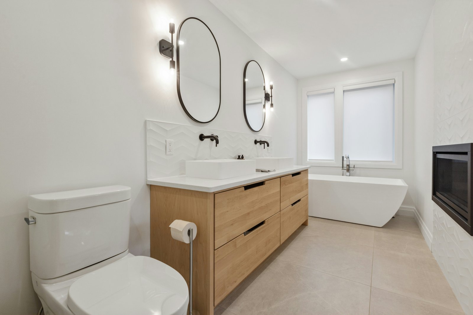 Before and after bathroom remodel Marietta Georgia